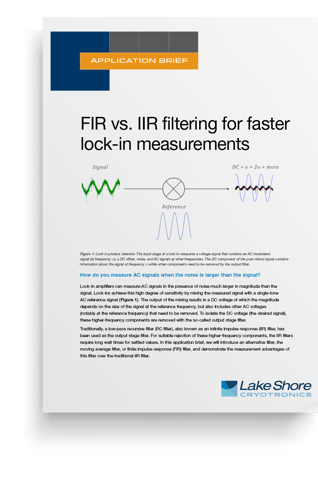 FIR vs IIR App Brief cover image