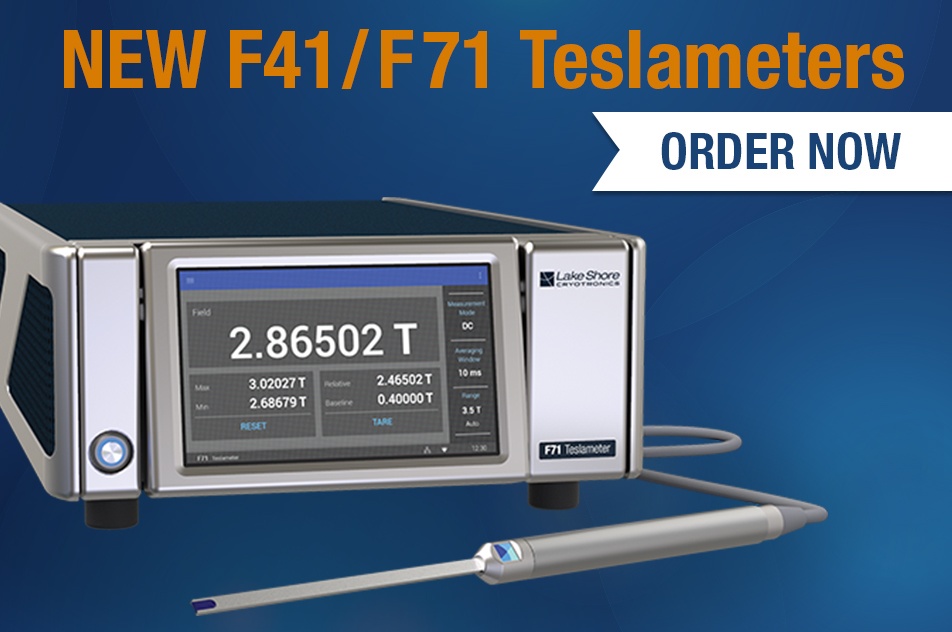 Measurement for Manufacturers F71/F41 Teslameters & Hall Probes