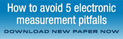 Download our free 5 pitfalls of electronic measurements paper